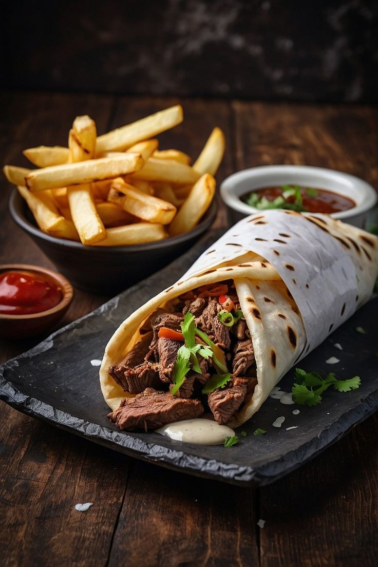 Royal Chicken Shawarma Wrap - Image 2