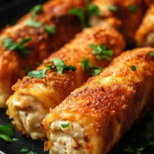 Royal Cheese Chicken Rolls