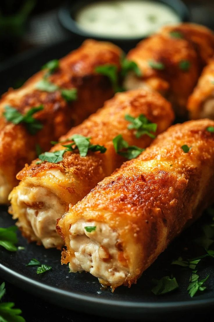 Royal Cheese Chicken Rolls