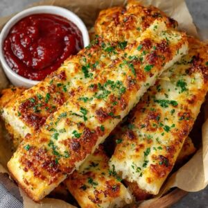 Royal Cheesy Garlic Bread