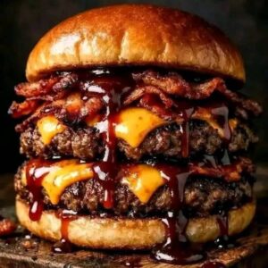 Royal Melt Stack Burger