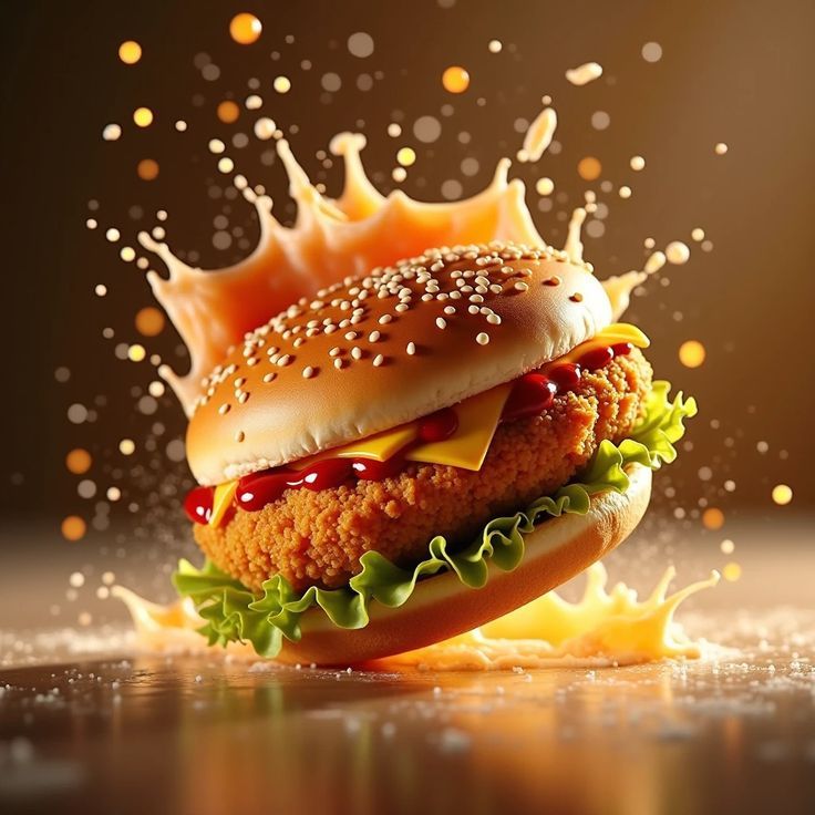 Royal Crispy Chicken Burger