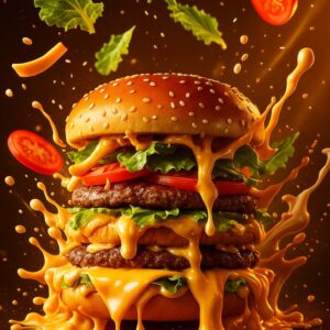 Royal Cheese Lava Burger