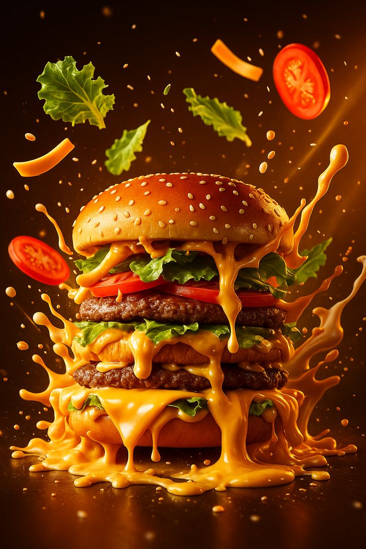 Royal Cheese Lava Burger